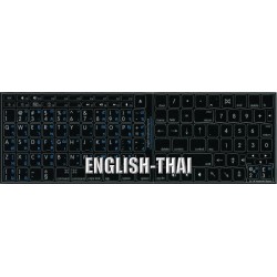 Apple Thai English Kedmanee non-transparent keyboard sticker 11x13