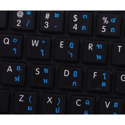 Apple Thai English Kedmanee non-transparent keyboard sticker 11x13