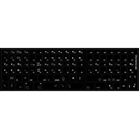 Mac Function Key Sticker Mac function non-tr