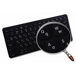 Apple English non-transparent keyboard sticker Lower & Upper Case