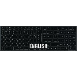 Apple English non-transparent keyboard sticker Lower & Upper Case