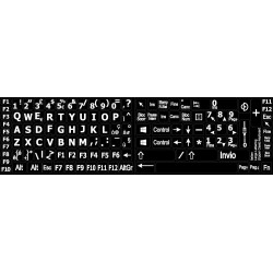 Italian Large Lettering keyboard stickers