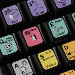 SolidWorks keyboard sticker