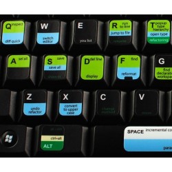 Eclipse keyboard sticker