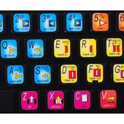 Avid Media Composer keyboard sticker