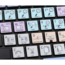 Avid Pro Tools Galaxy series keyboard sticker apple