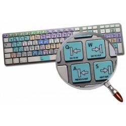 Avid News Cutter Galaxy series keyboard sticker apple size