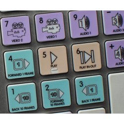 Avid News Cutter Galaxy series keyboard sticker apple size