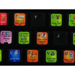 FL STUDIO keyboard sticker