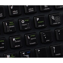 CAT DV keyboard sticker