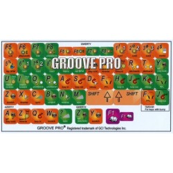 GROOVE PRO keyboard sticker