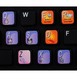 KONTAKT keyboard sticker