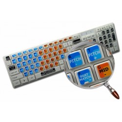 MIXVIBES DVS PRO keyboard sticker