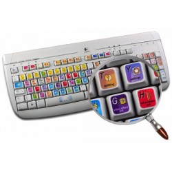 MUSIC MAKER keyboard sticker