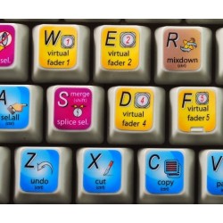 N-TRACK STUDIO keyboard sticker