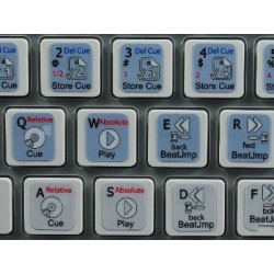 TRAKTOR PRO keyboard sticker