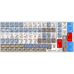 TRAKTOR PRO keyboard sticker