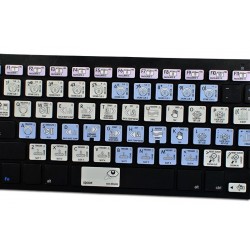 TRAKTOR PRO Galaxy series keyboard sticker apple