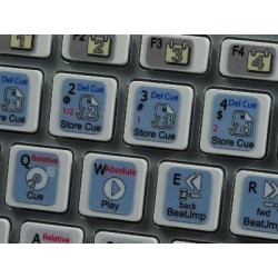 TRAKTOR SCRATCH PRO keyboard sticker