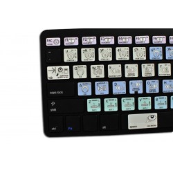 TRAKTOR SCRATCH PRO Galaxy series keyboard sticker apple