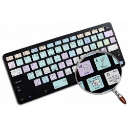 Adobe After Effects Galaxy series keyboard sticker Apple size