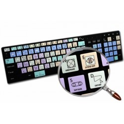 Apple Final Cut Pro Galaxy series keyboard sticker