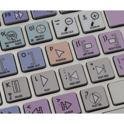 Apple Final Cut Pro X Galaxy series keyboard sticker