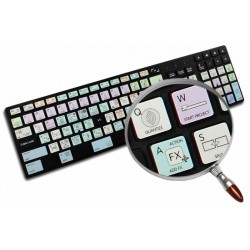 REAPER Galaxy series keyboard sticker apple