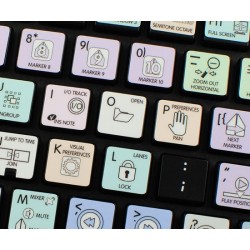 REAPER Galaxy series keyboard sticker apple