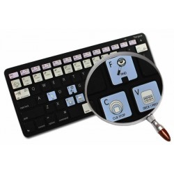 VIRTUAL DJ Galaxy series keyboard sticker apple