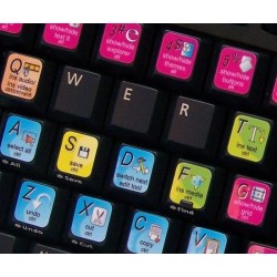 DVD Architect keyboard sticker