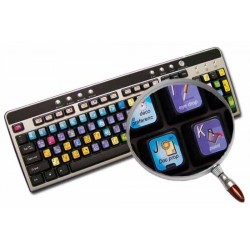 Animate keyboard sticker