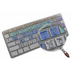 Adobe Animate Galaxy series keyboard sticker apple