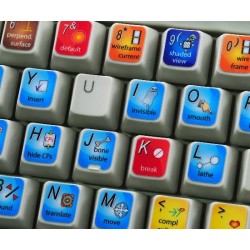 ANIMATION MASTER keyboard sticker