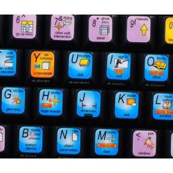 ARCHICAD keyboard sticker