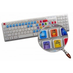 Travel Network keyboard sticker