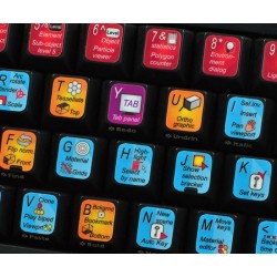 3DS MAX keyboard sticker