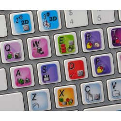 VariCAD keyboard sticker