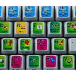 PhotoImpact keyboard sticker