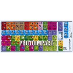 PhotoImpact keyboard sticker