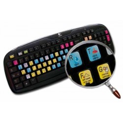 PhotoFiltre keyboard sticker