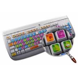 Blender keyboard sticker