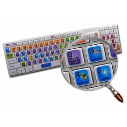 Houdini Master keyboard sticker