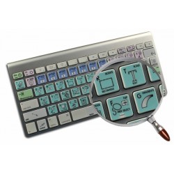 GIMP Galaxy series keyboard sticker Apple size