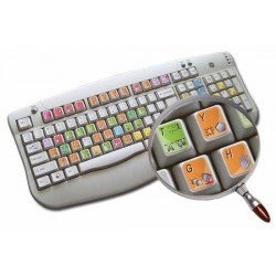 CorelDRAW keyboard sticker