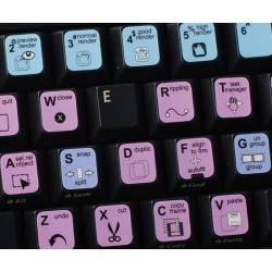 MoviePlus keyboard sticker