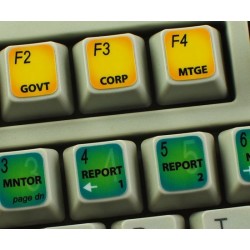 Bloomberg Terminal keyboard sticker