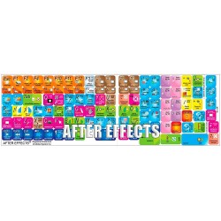 Adobe After Effects keyboard sticker