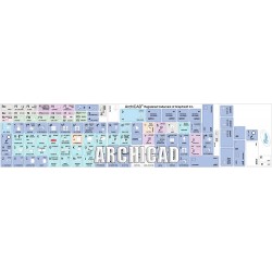 ARCHICAD Galaxy series keyboard sticker apple