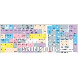 Canopus EDIUS keyboard sticker